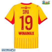 RC Lens Abdallah Sima #19 Hjemmedrakt 2025-26 Kortermet
